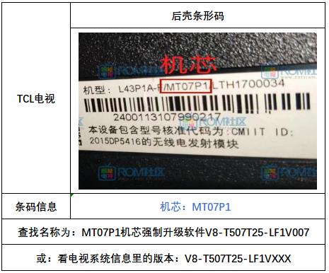 TCL电视T963机芯强制升级包V8-A963T02-LF1V017版U盘升级救砖固件插图1